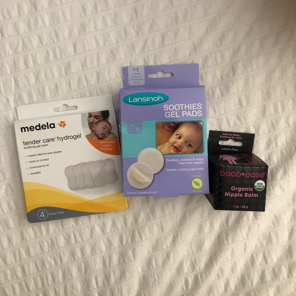 Medela*lansinoh*boob-ease